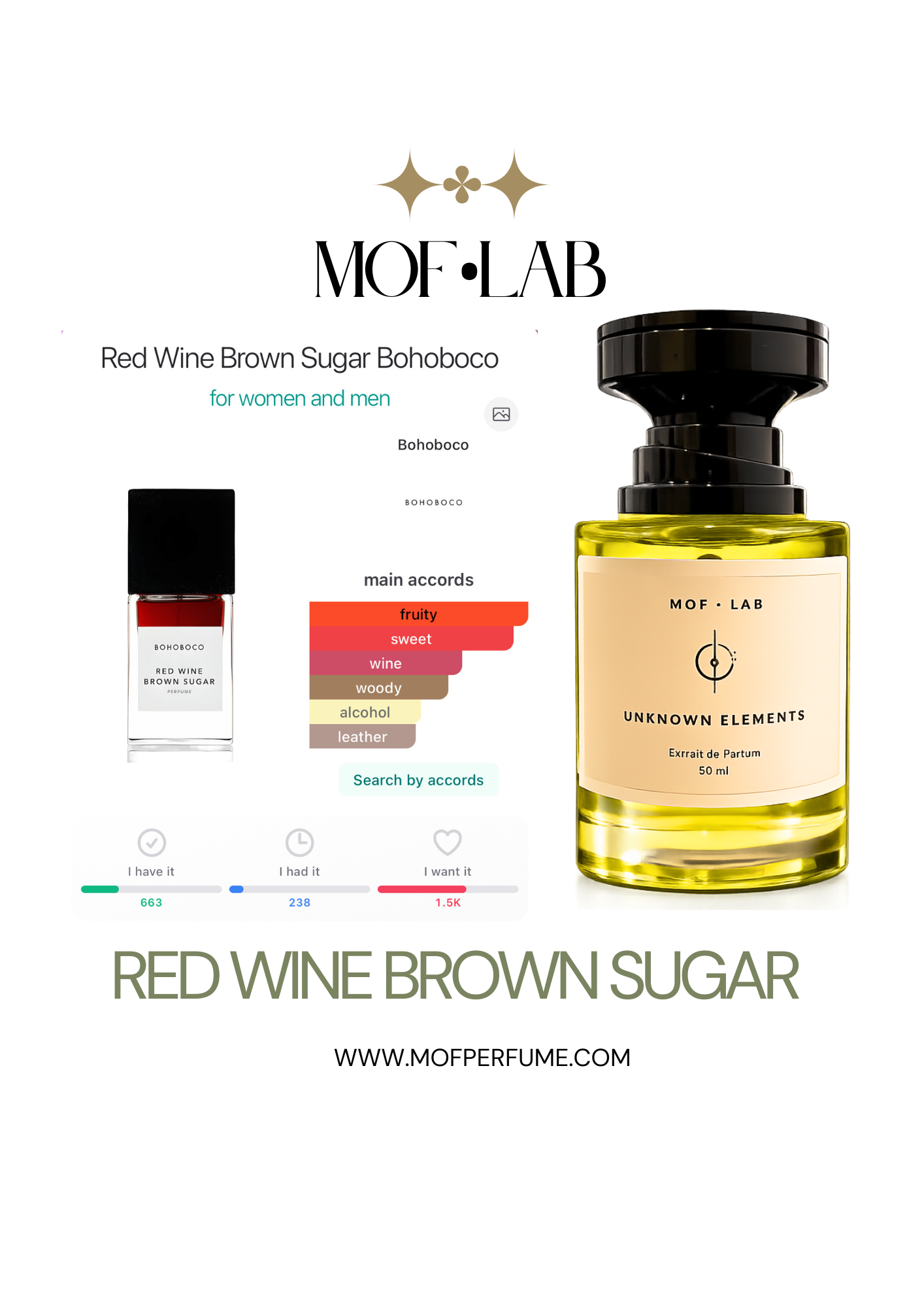 MOF - Red Wine Brown Sugar Bohoboco