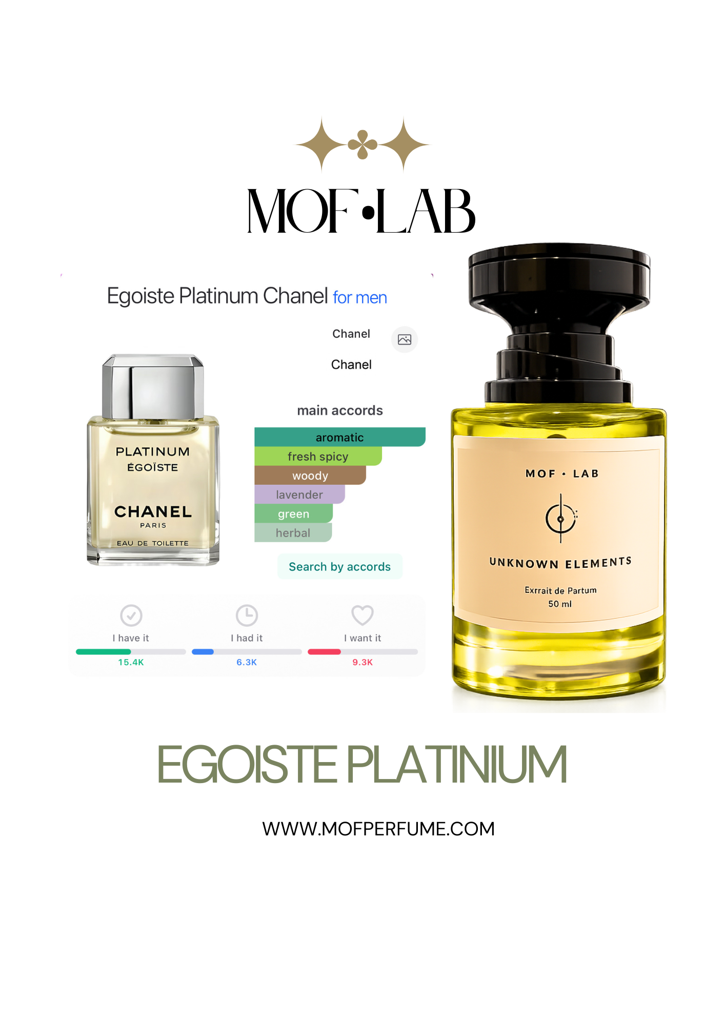 MOF - Egoiste Platinum Chanel