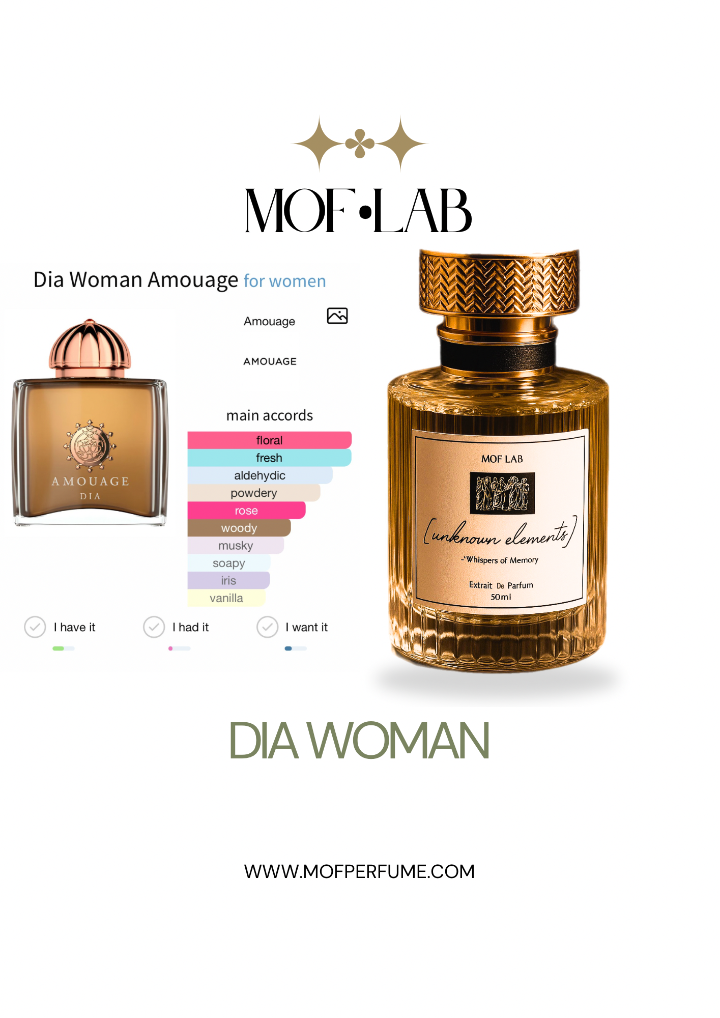 MOF - Dia woman Amouage