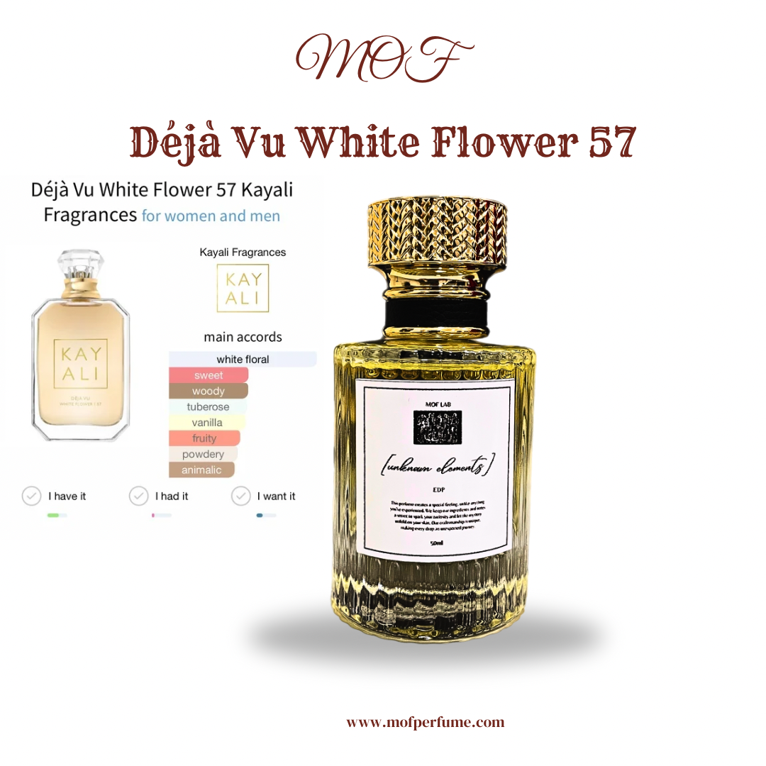MOF - Deja Vu White Flower 27 Kayali