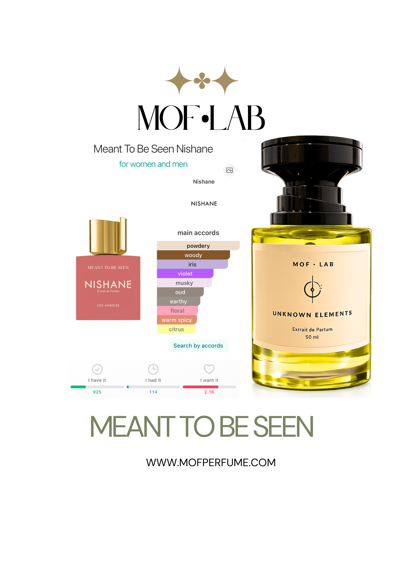 MOF - Meant to be Seen Nishane