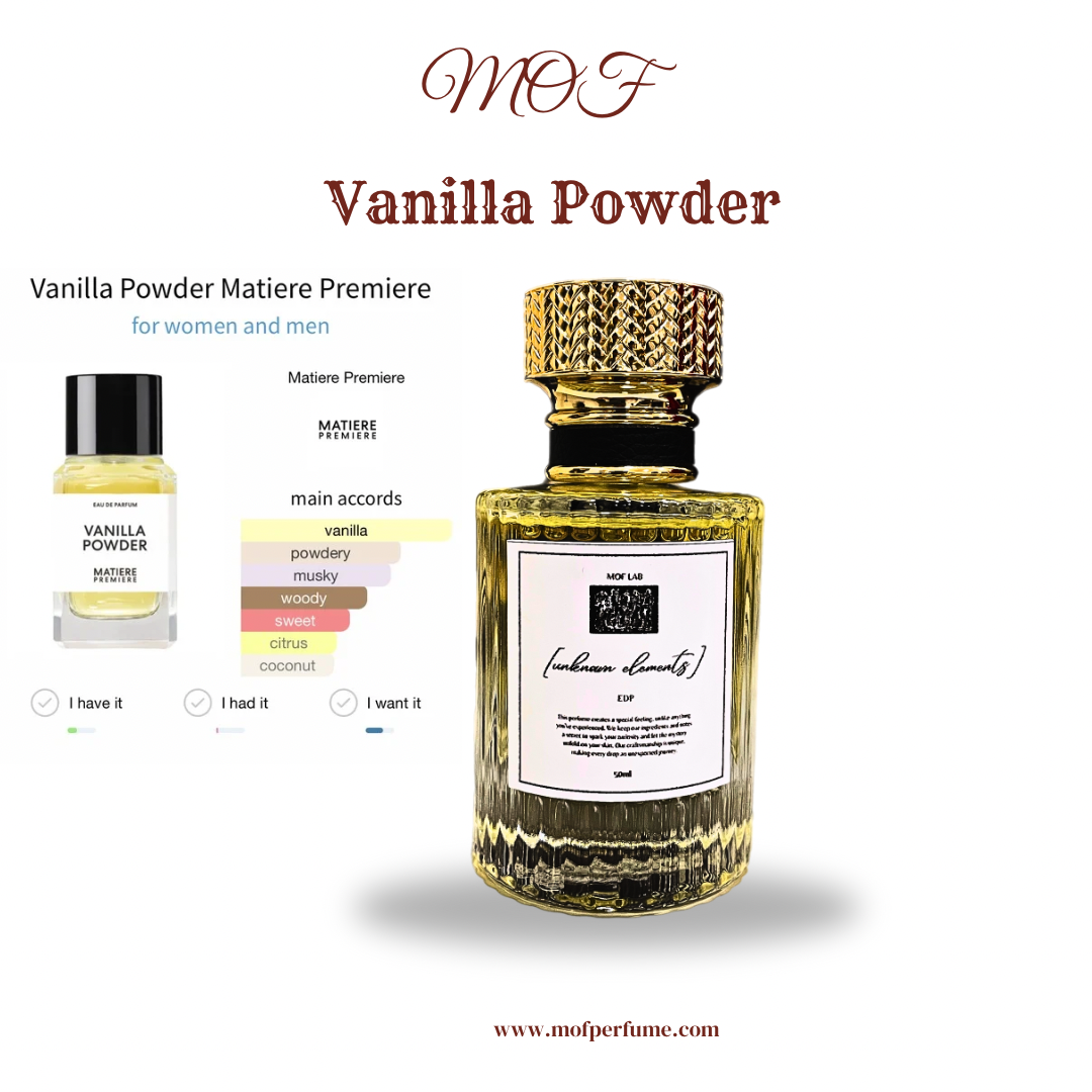 MOF- Vanilla Powder Matiere Premier