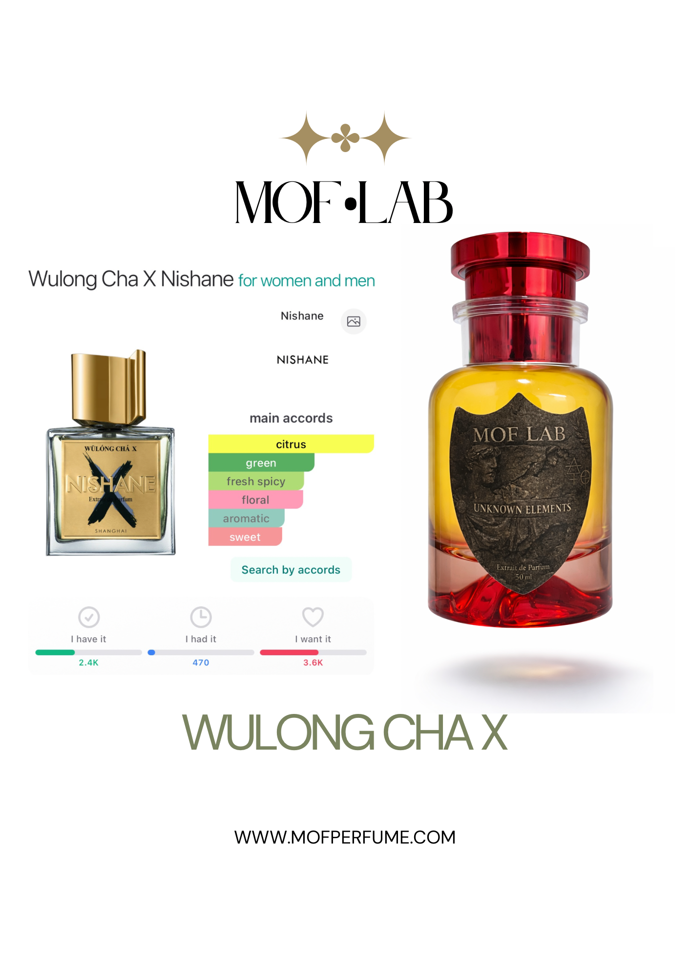 MOF - Wulong Cha X Nishane