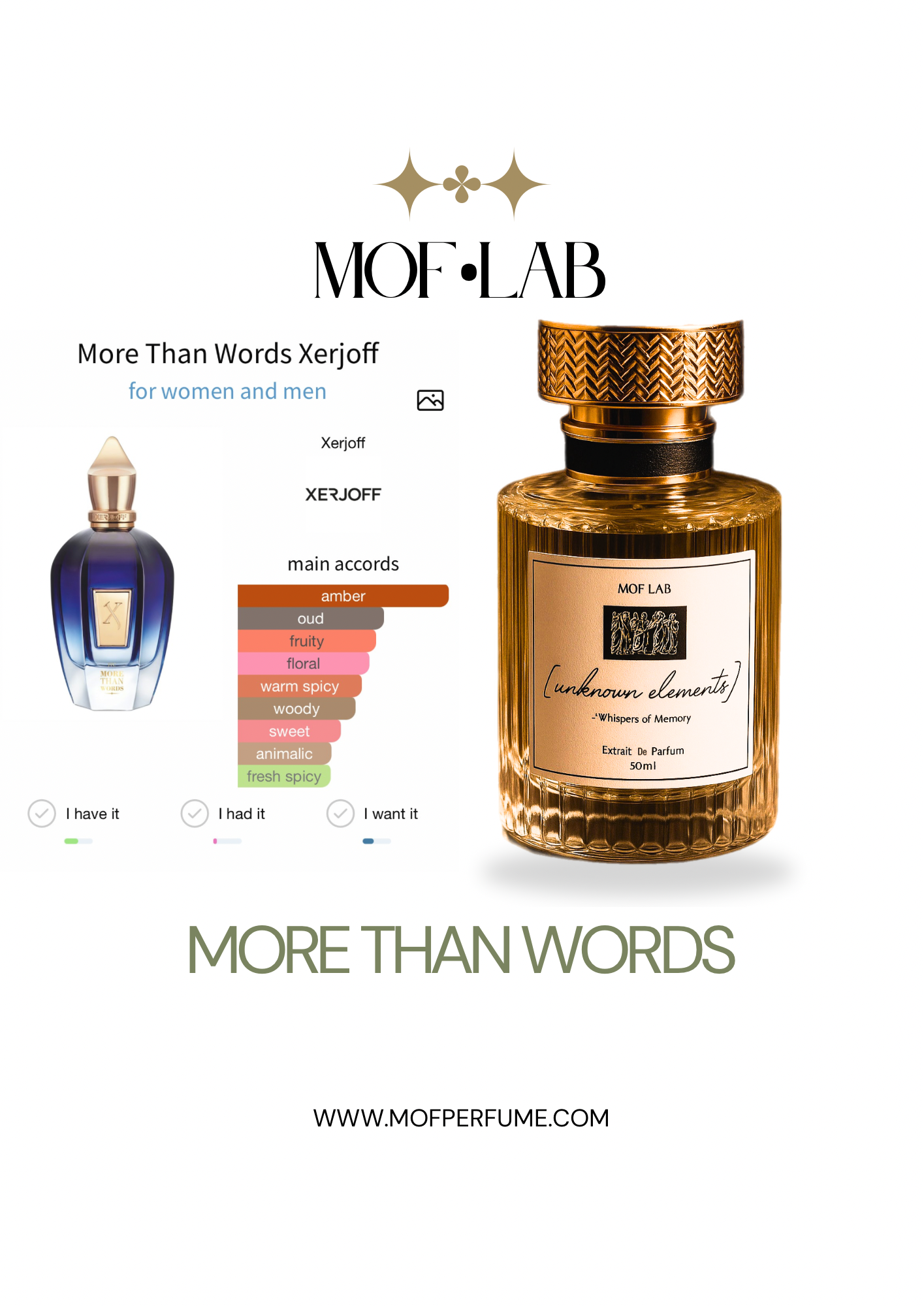 MOF - More than Words Xerjoff