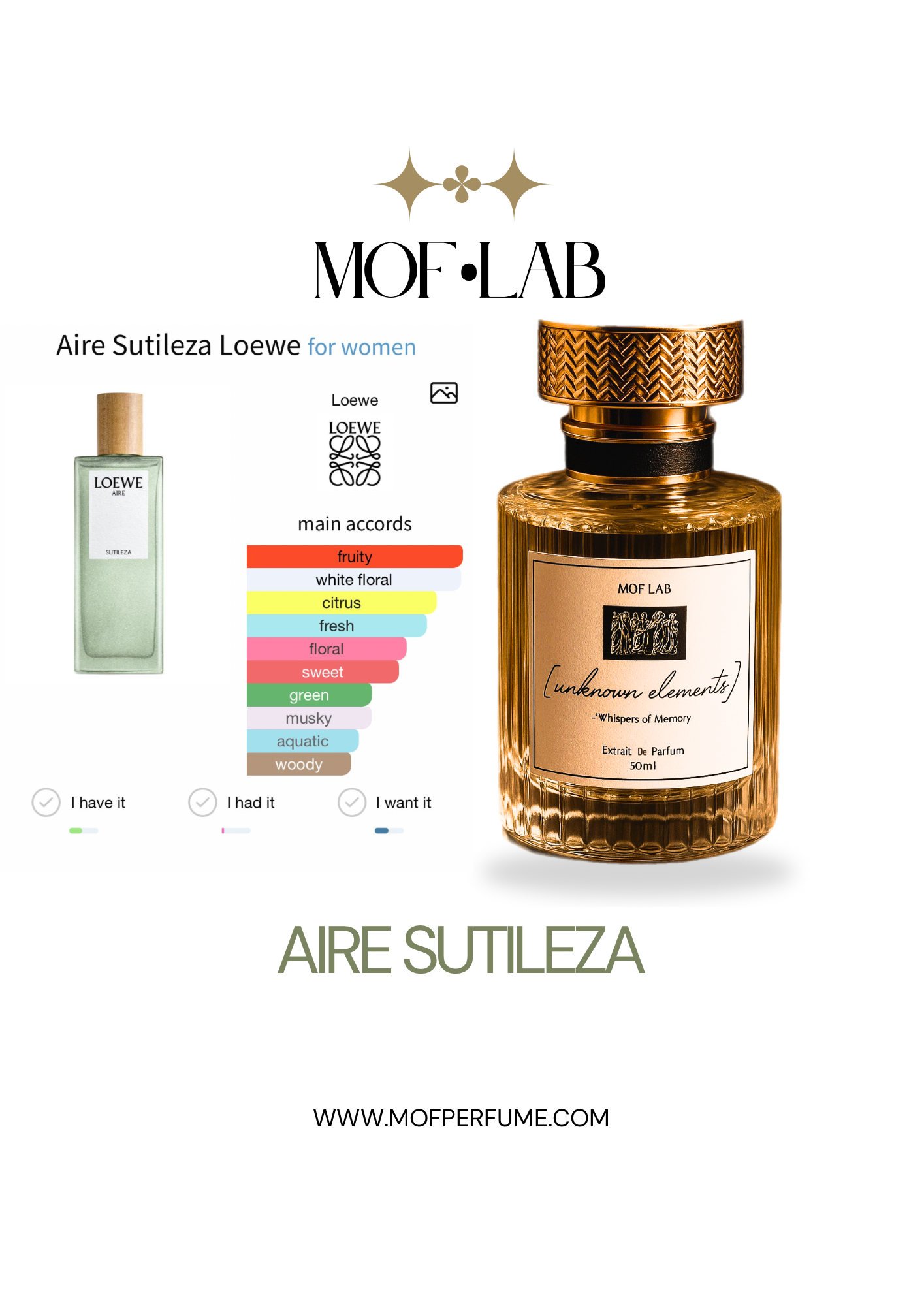 MOF - Aire Sutileza Loewe
