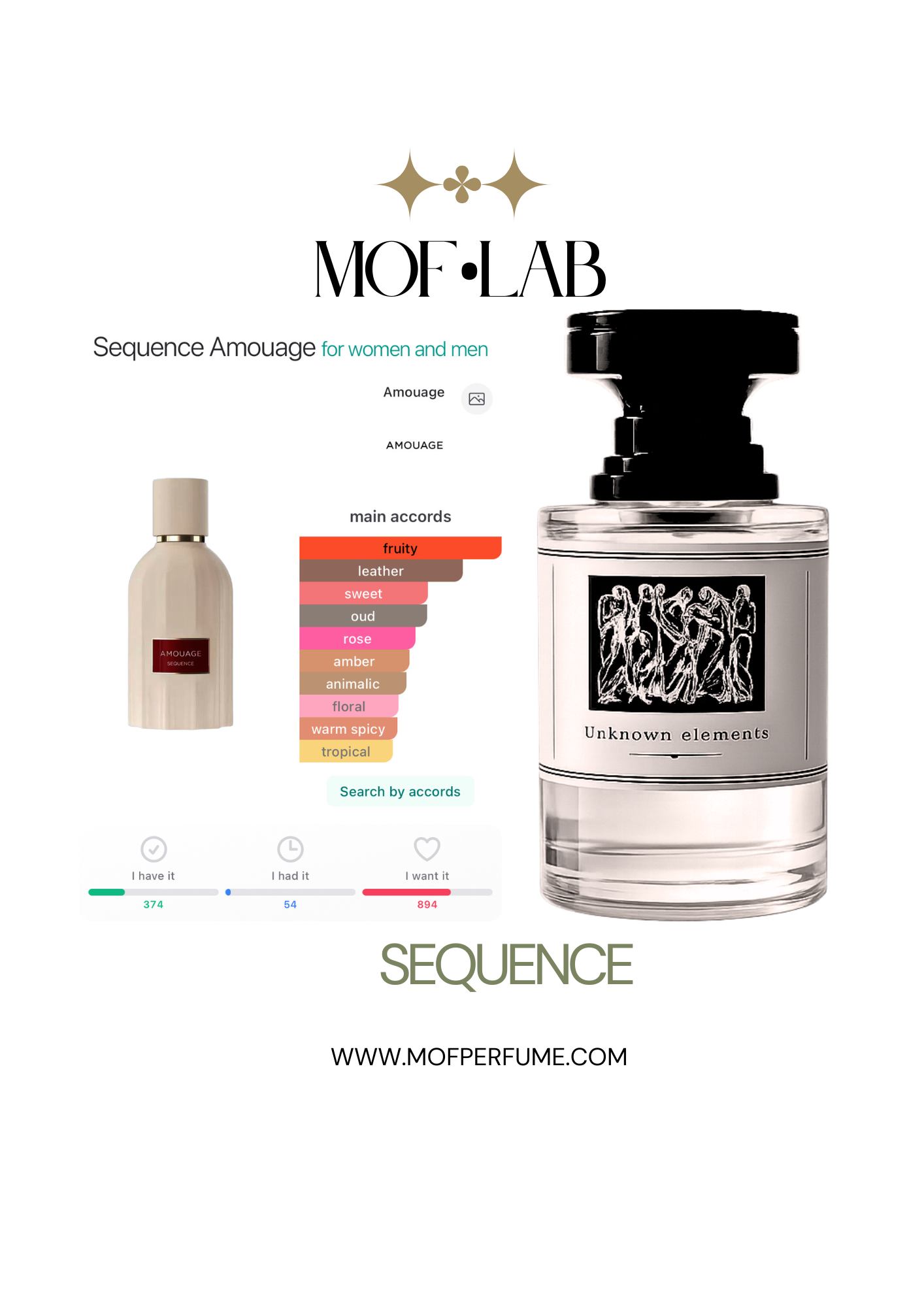 MOF - Sequence Amouage