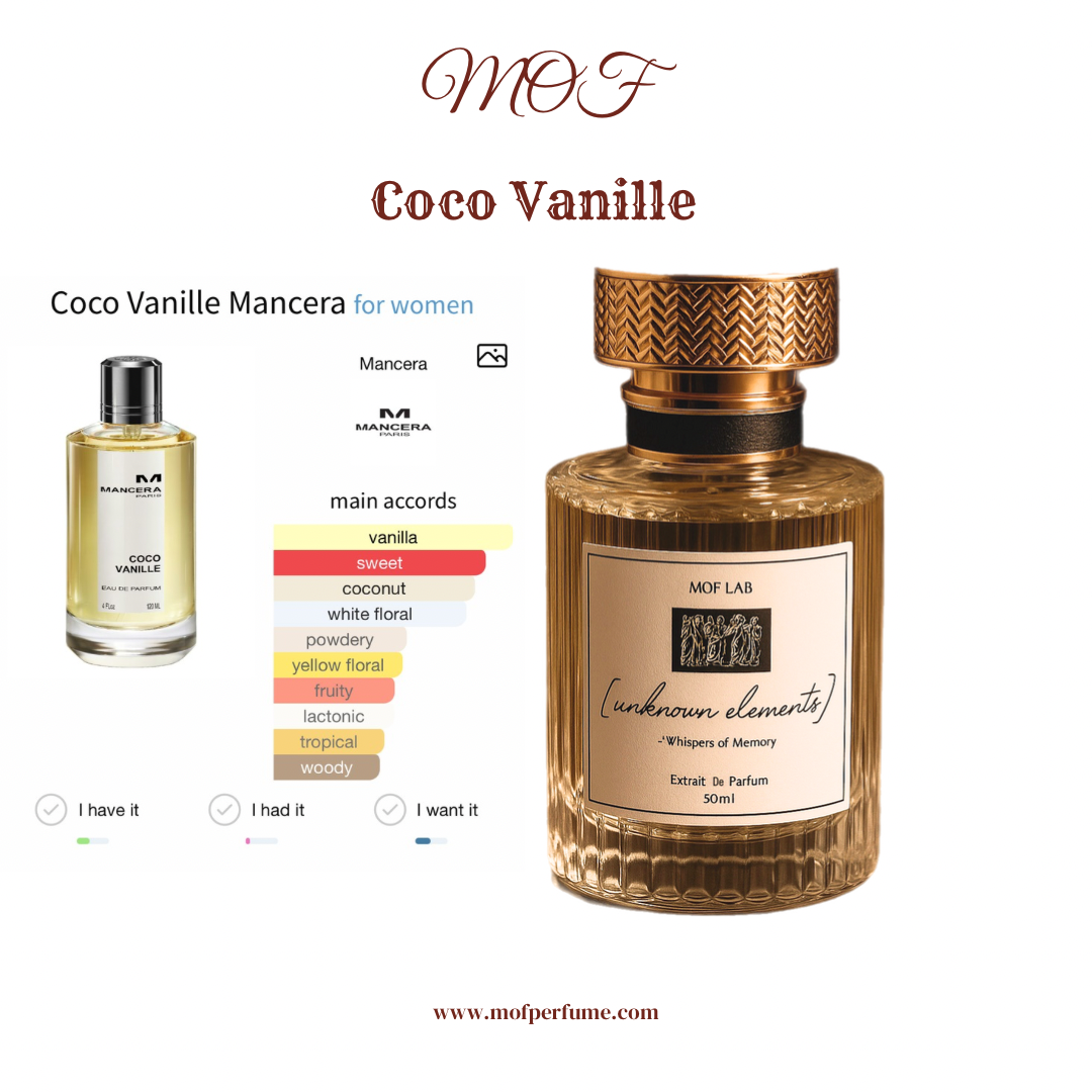 MOF- Coco Vanille Mancera