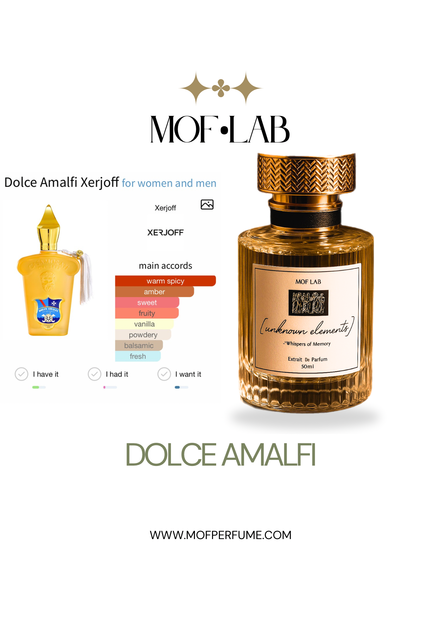 MOF - Dolce Amalfi Xerjoff