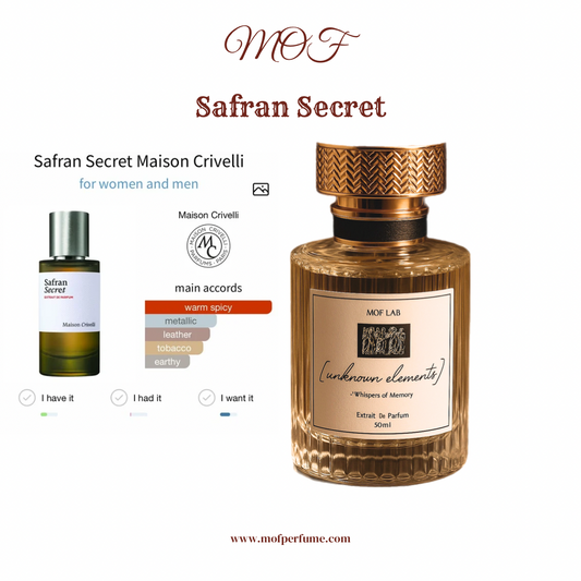 MOF - Safran Secret Maison Crivelli