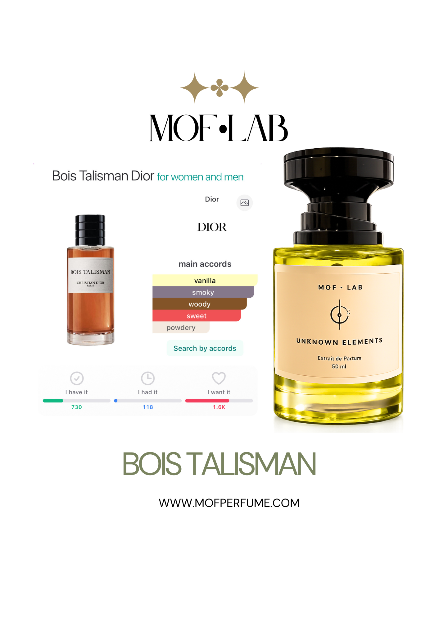 MOF - Bois Talisman Dior