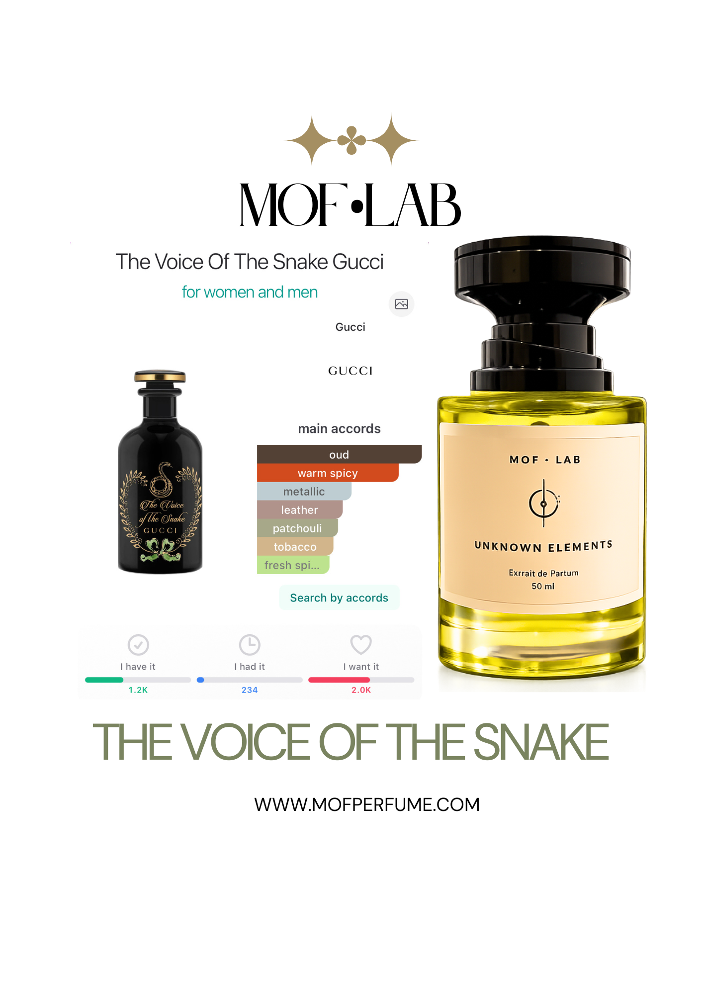MOF - The Voice of the Snake Gucci