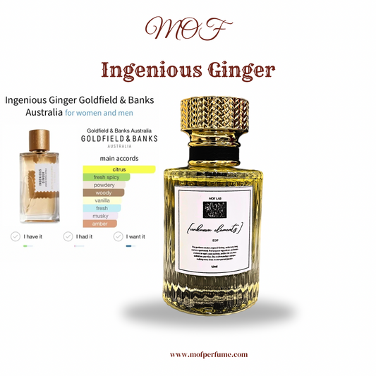MOF - Ingenious Ginger Goldfield&Banks Australia