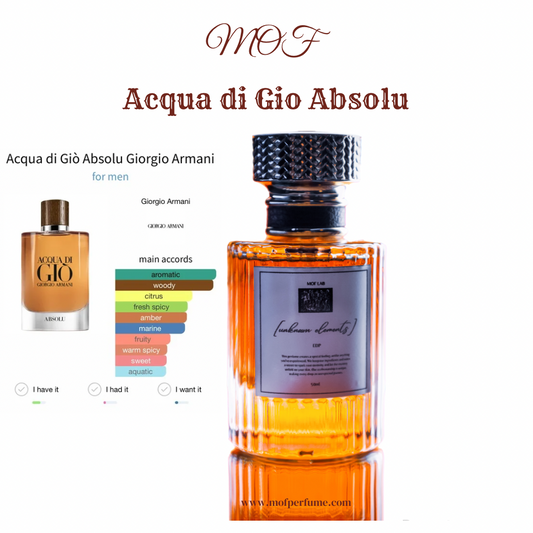 MOF- Acqua di Gio Absolu