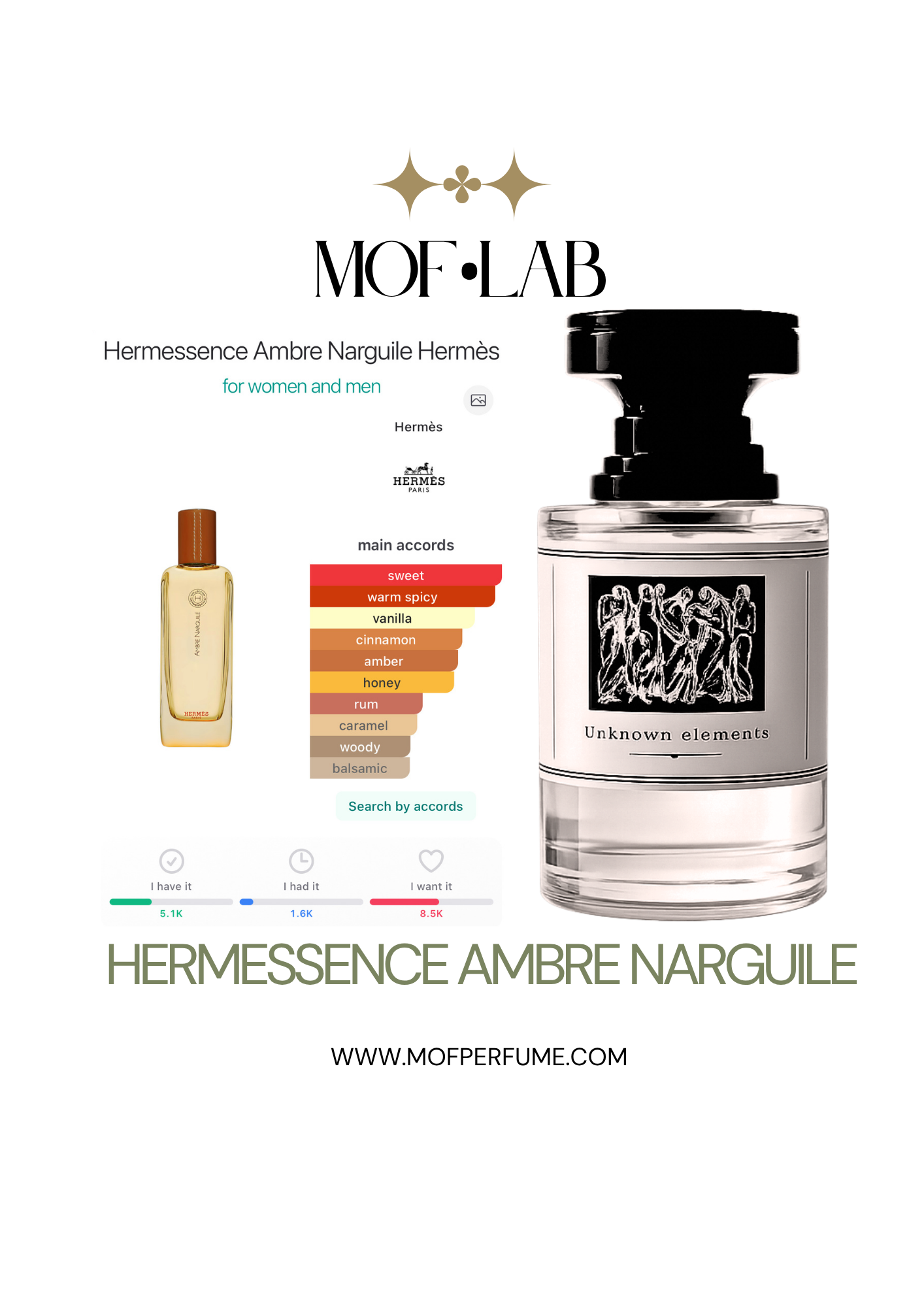 MOF - Hermessence Ambre Narguile Hermes