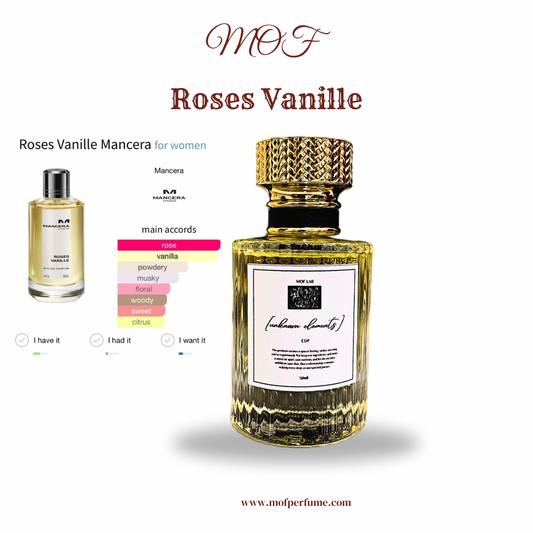 MOF- Roses Vanille Mancera