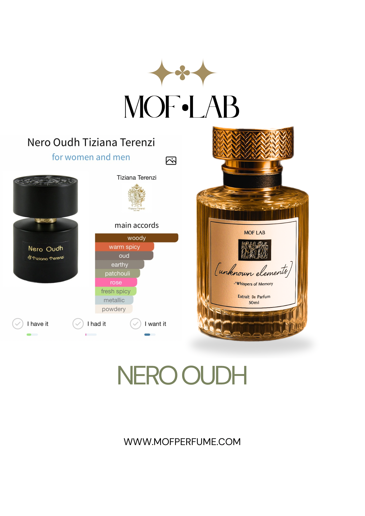 MOF - Nero Oudh Tiziana Terenzi