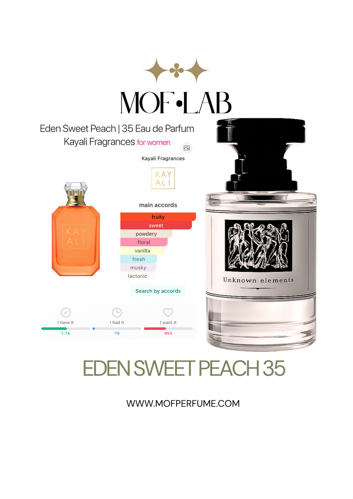 MOF - Eden Sweet Peach 35 Kayali