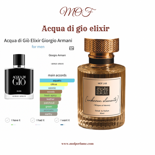 MOF - Acqua di Gio Elixir
