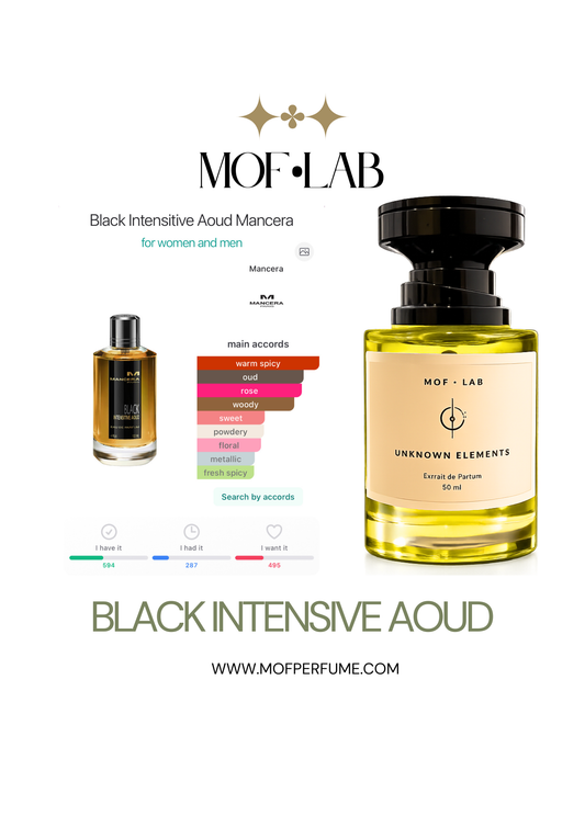 MOF - Black Intensive Aoud Mancera