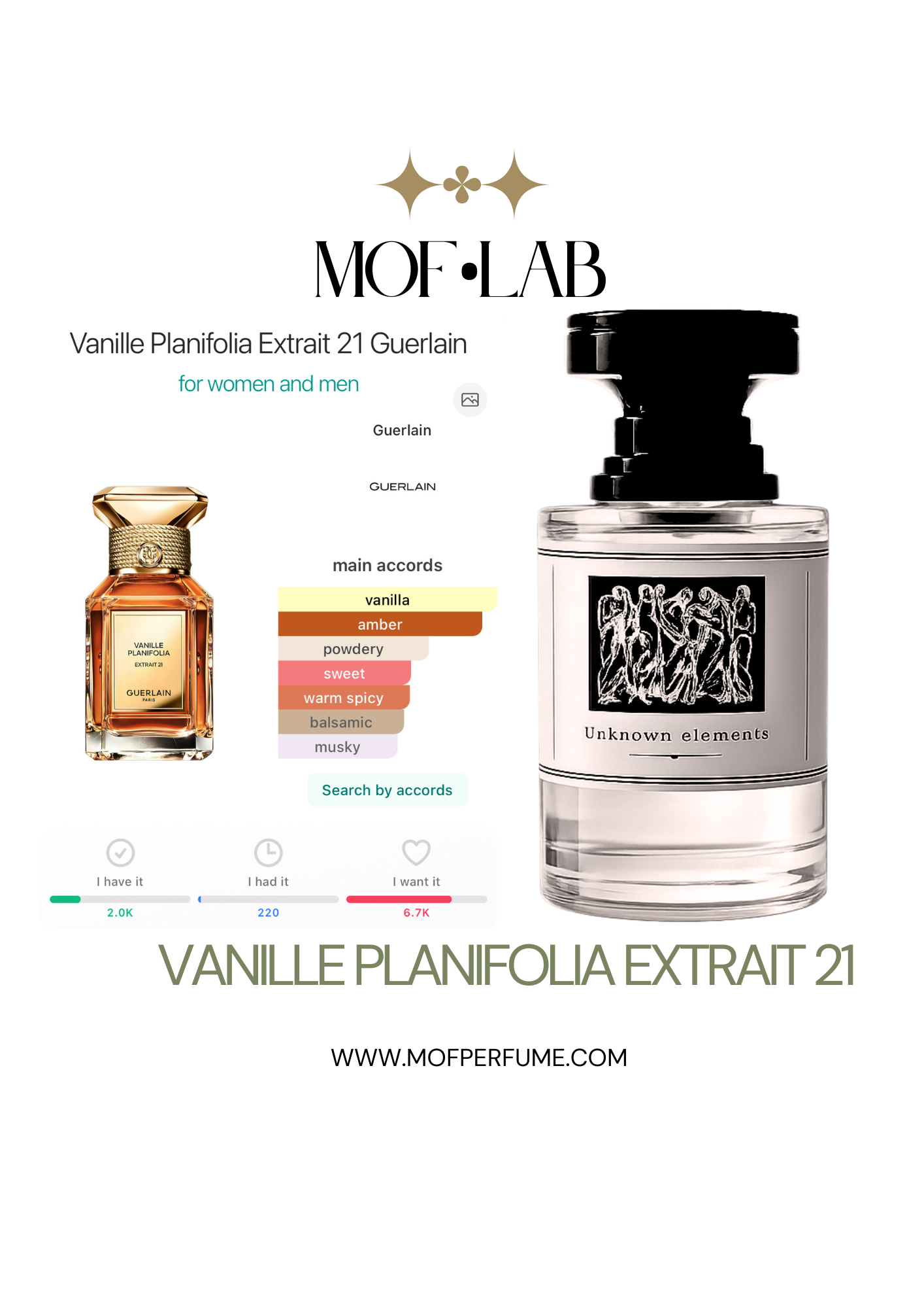 MOF - Vanille Planfolia Extrait 21 Guerlain