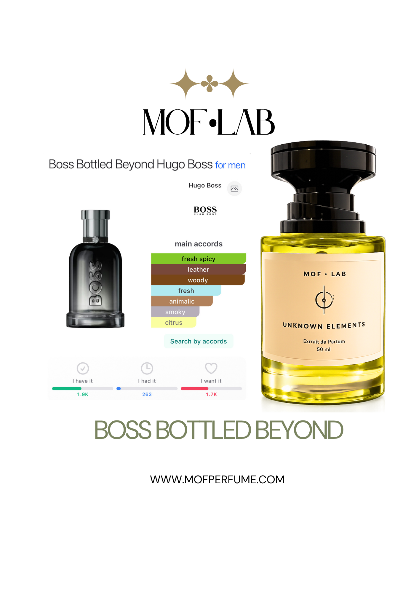 MOF - Boss Bottled Beyond Hugo Boss
