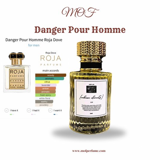 MOF- Danger Pour Homme Roja