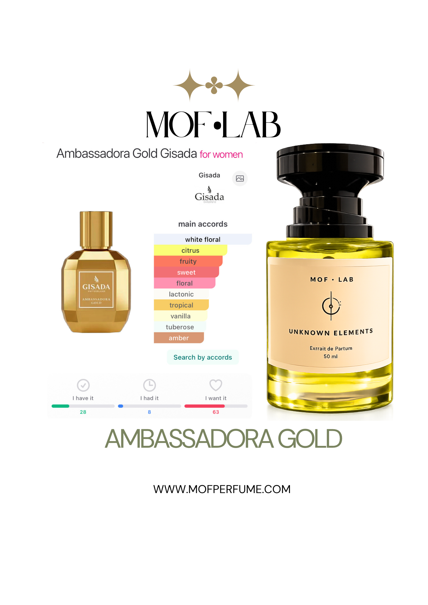 MOF - Ambassadora Gold Gisada