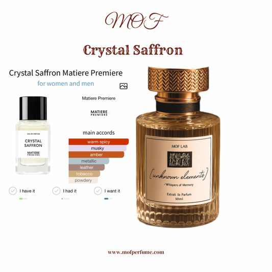 MOF - Crystal Saffron Matiere Premiere