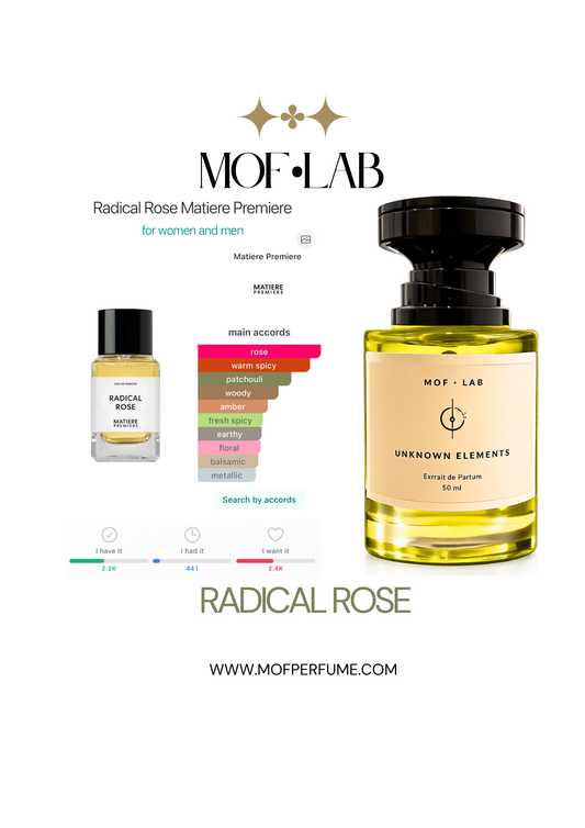 MOF - Radical Rose Matiere Premiere