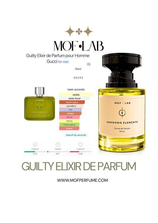 MOF - Gucci Guilty elixir de parfum