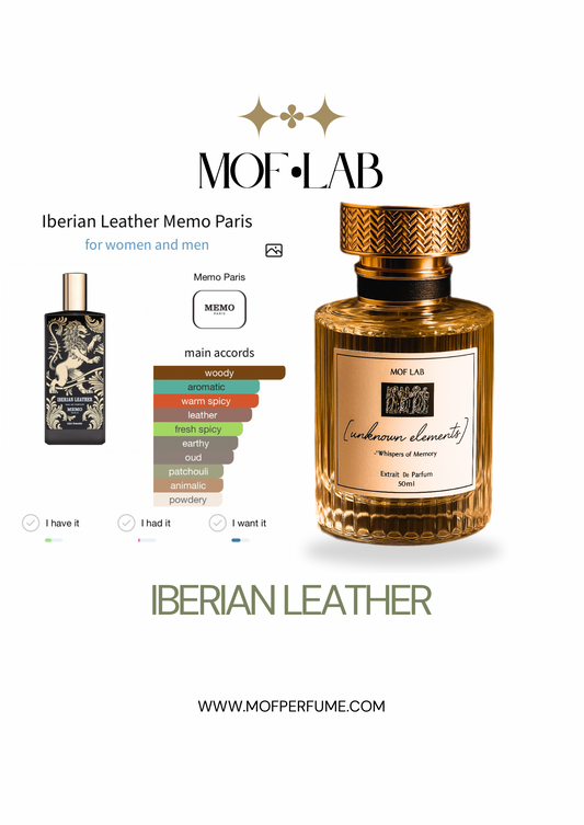 MOF - Iberian Leather Memo Paris